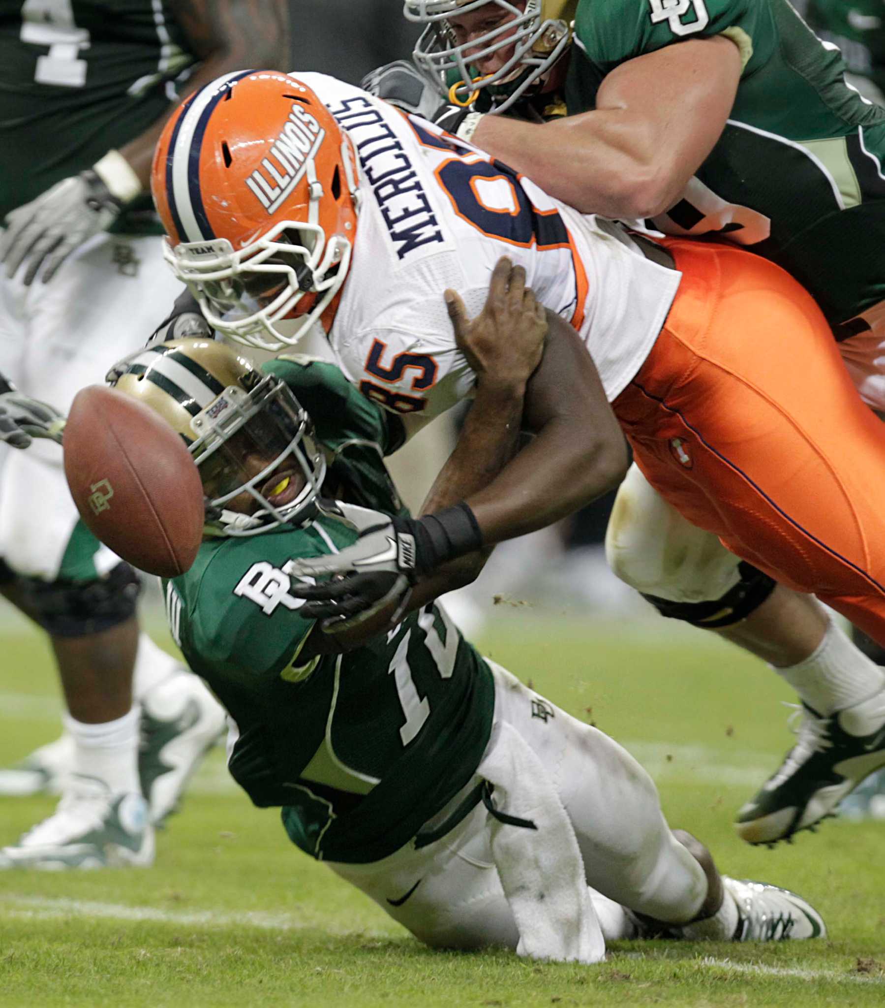 Whitney Mercilus, Illinois, Strong-Side Defensive End