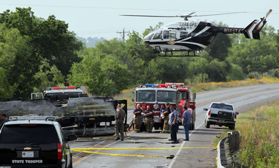 A fiery crash but sturdy school bus San Antonio ExpressNews