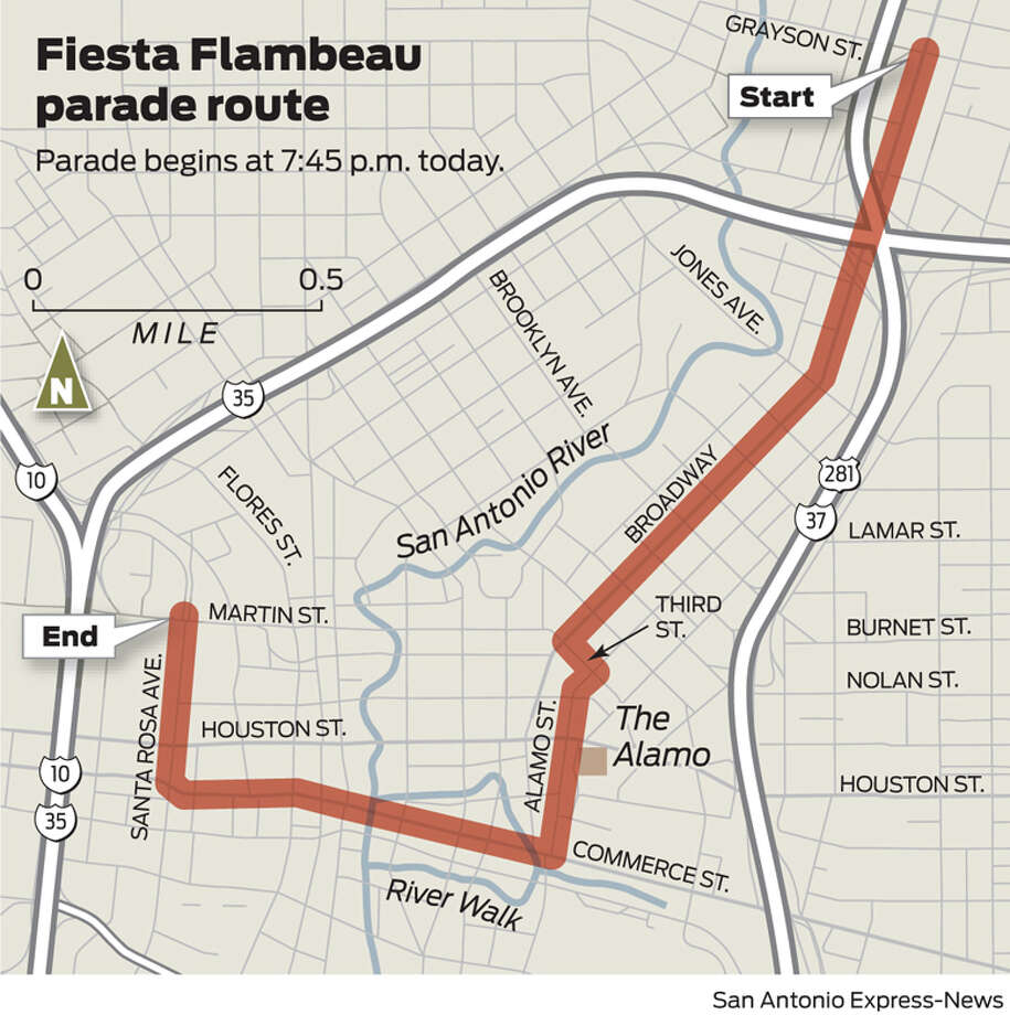 Fiesta Parade Route 2024 Map Vikki Orelle