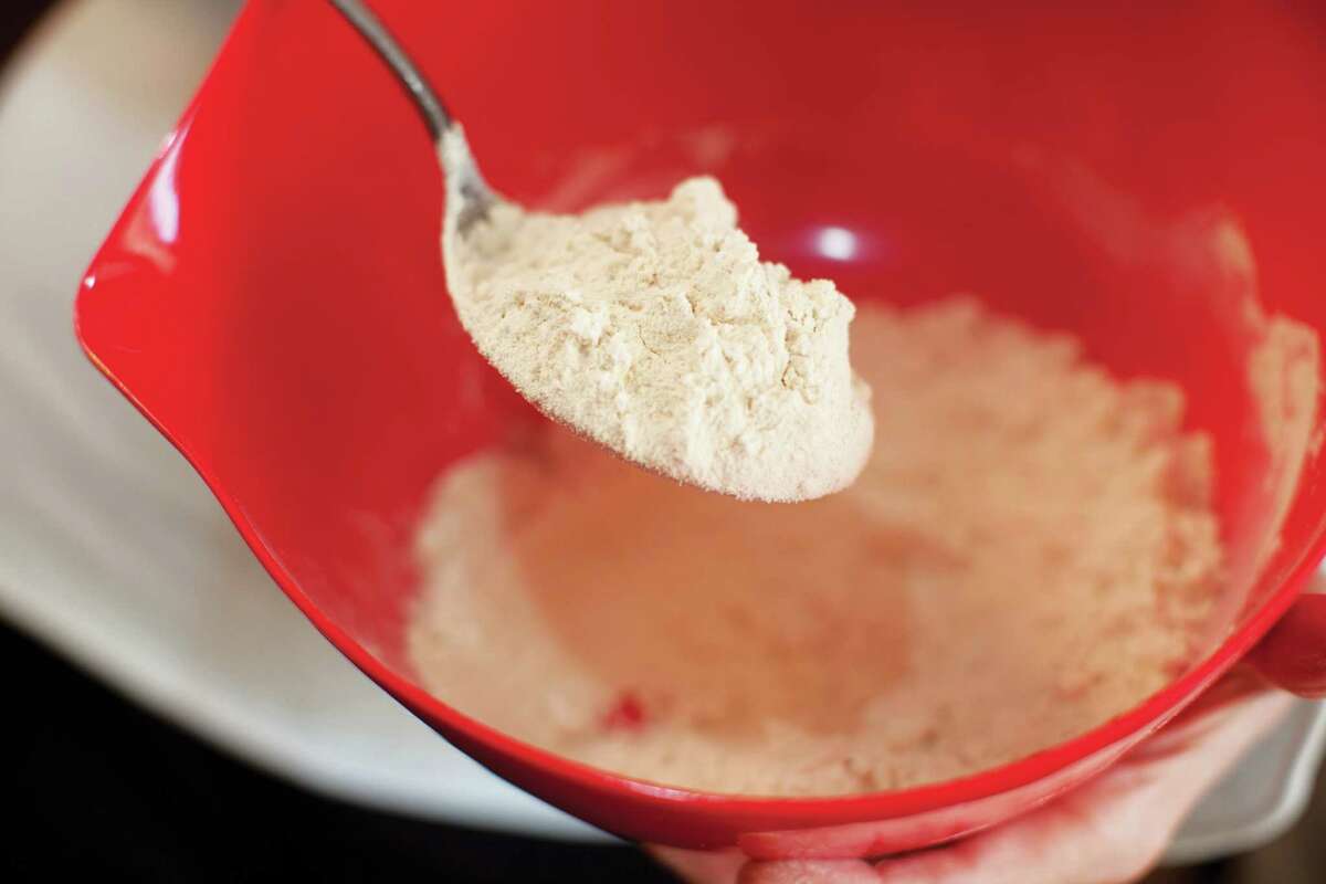 Dr. Bob and Joyce Schneider make baked goods with protein powder rather than flour.