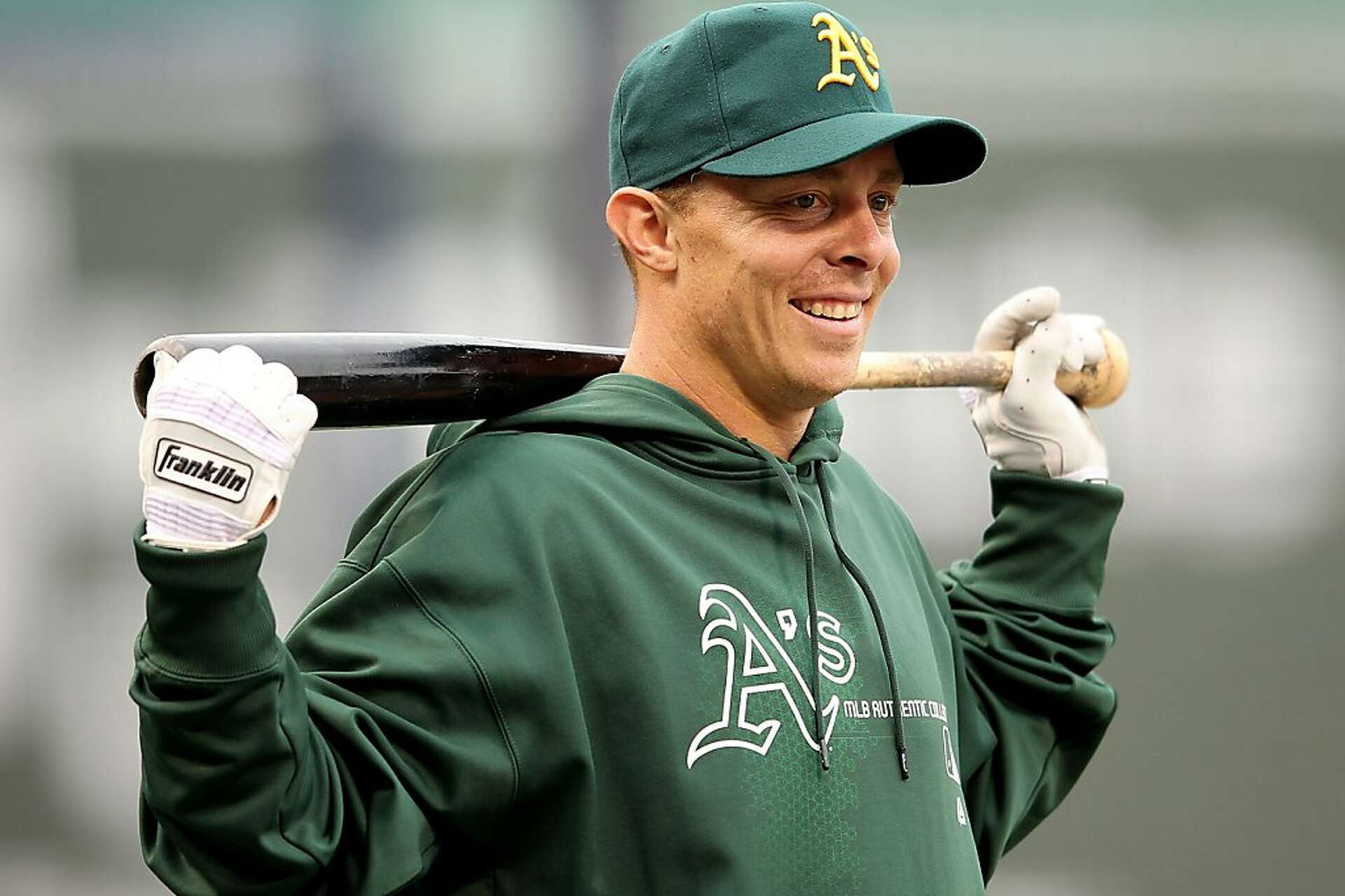 A's Brandon Inge takes versatility to extremes