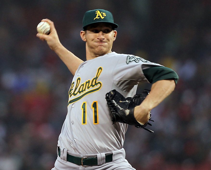 This time, A's rookie pitchers shine in Boston