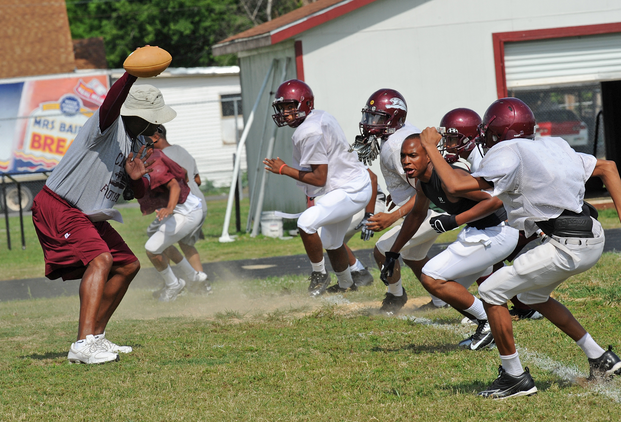Football Spring Practice Begins