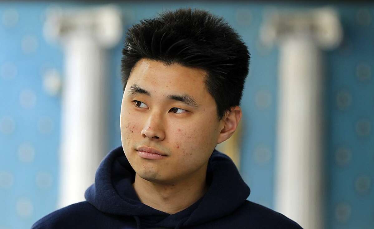 Daniel Chong appears at a news conference where he discussed his detention by the DEA during a news conference on May 1, 2012 in San Diego. Chong, a U.S. college student, was forgotten by federal drug agents and left in a holding cell for five days without food, water or access to a toilet says he drank his own urine to survive. The 24-year-old engineering student at University of California, San Diego, was swept up as one of nine suspects in an April 21 drug raid that netted 18,000 ecstasy pills, other drugs and weapons. Chong said federal Drug Enforcement Administration agents told him he would be released. (AP Photo/U-T San Diego, K.C. Alfred) SAN DIEGO COUNTY OUT; NO SALES; COMMERCIAL INTERNET OUT; FOREIGN OUT