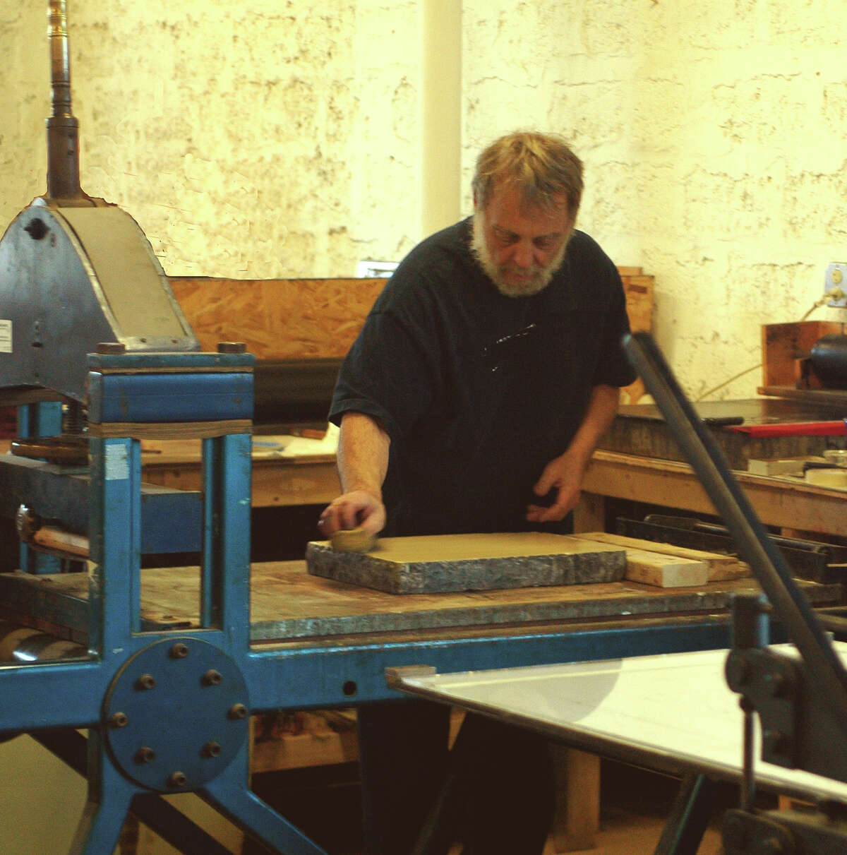 Making an impression Print shop celebrates 30 years with eclectic