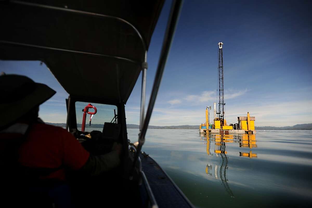 Scientists Drill Into Clear Lake To See Future