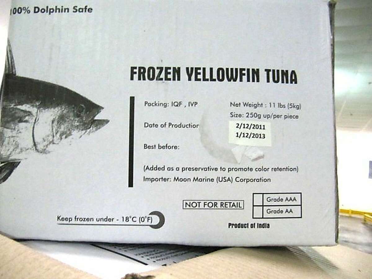 Nakaochi Scrape raw yellowfin tuna product from a Cupertino seafood importer has been linked to more than 100 salmonella infections in February and March, officials said.