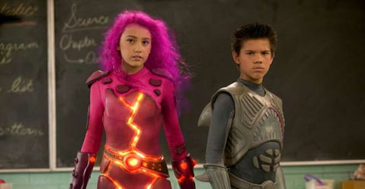 The Adventures of Sharkboy and Lavagirl (2005)Leaving Sept. 1 Yes, that's a younG Taylor Lautner.