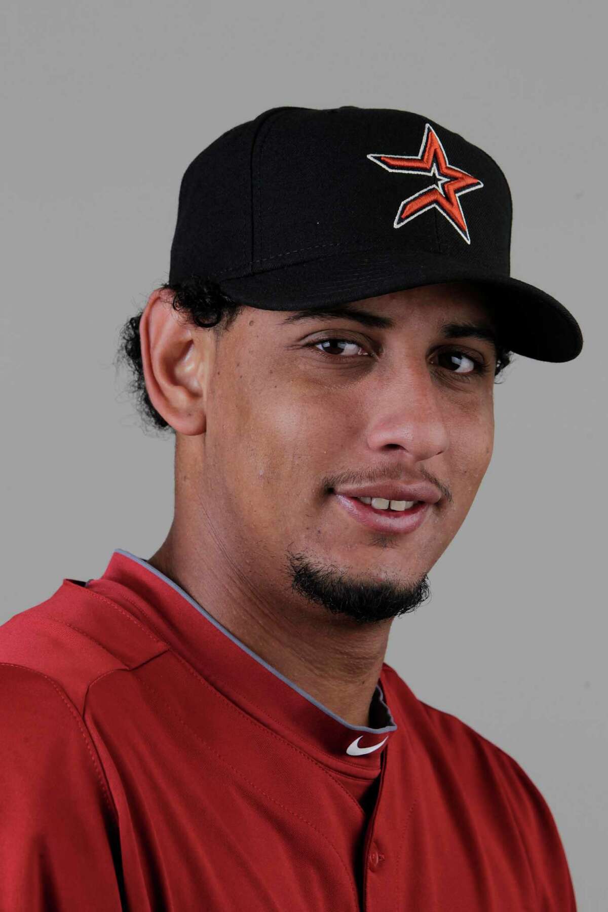 Houston Astros RHP Aneury Rodriguez (62) during photo day at the Houston Astros facility during full squad spring training workouts, Thursday, Feb. 24, 2011, in Kissimmee. ( Karen Warren / Houston Chronicle )