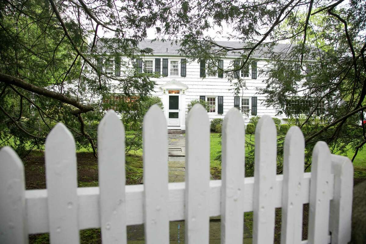 1287 Rock Rimmon Road in Stamford, Conn. April 26th, 2012. The home who once belonged to musican Benny Goodman.