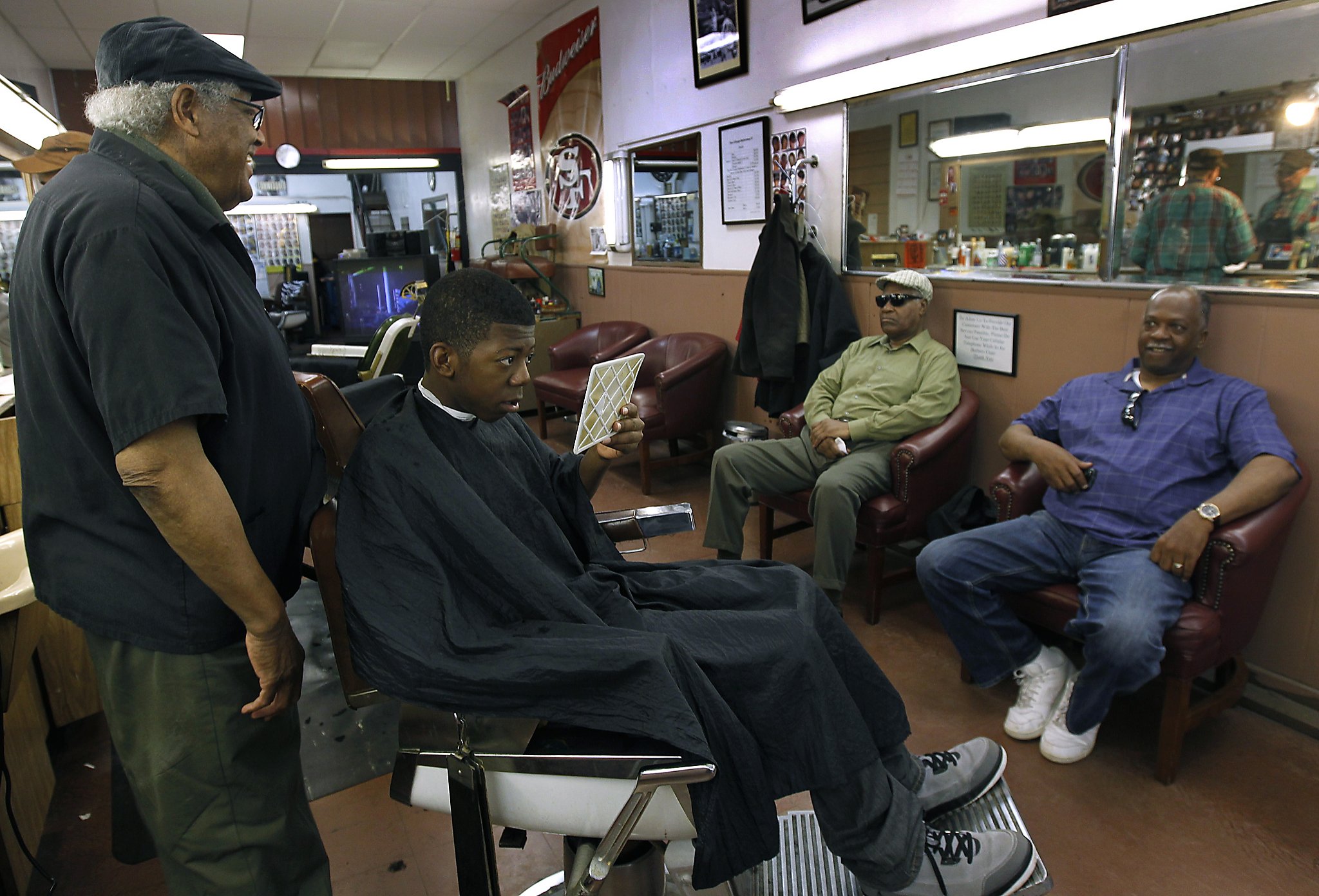 Black Barbershop Health Outreach Program in S.F. - SFGate