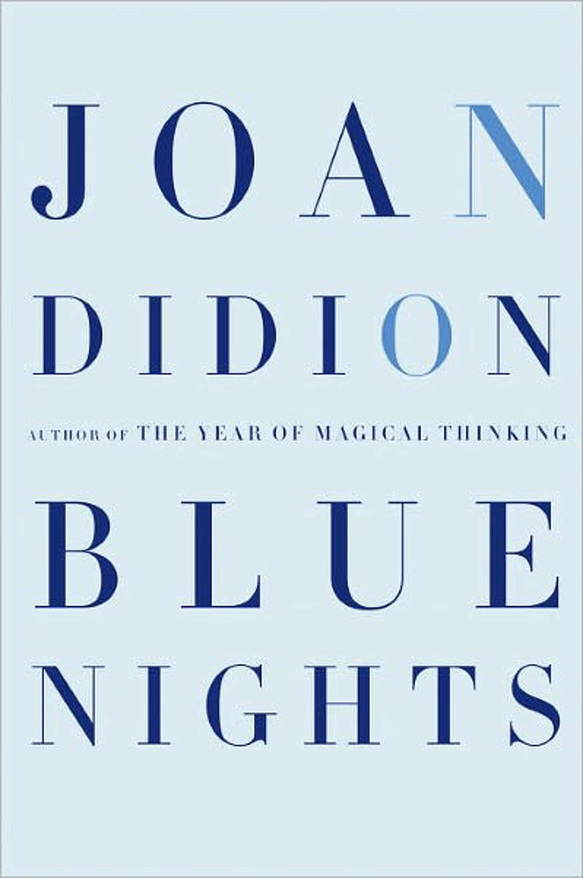 Joan Didion will be at Fairfield University June 7 to talk about her recent memoir "Blue Nights" about the death of her daughter.
