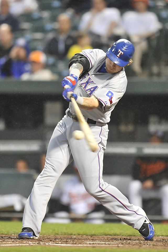 Josh Hamilton Hits 4 Homers Against Orioles 