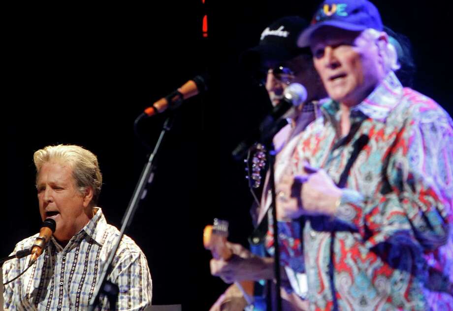 Beach Boys Play New York Times Union Original Members Of The Beach Boys From Left Brian Wilson David Marks And