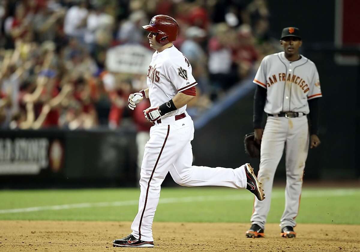 S.F. Giants Can't Stop Arizona, Paul Goldschmidt