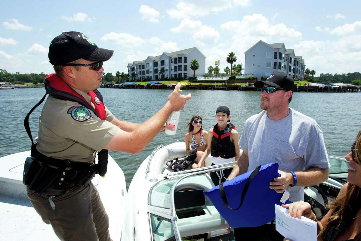 Boating safety on Lake Conroe