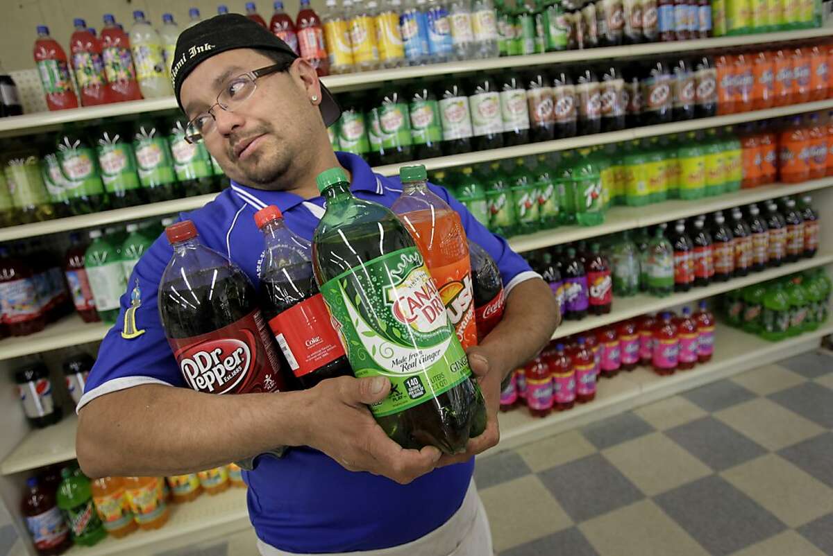 Juan Cerritos, who works at Val Mar Market in Richmond, Calif. drinks at least four sodas a day. He is definitely not voting for the new tax. The Richmond City Council has approved a measure for the November ballot which would ask voters to approve a tax on soda and sugary drinks, the first such tax in the nation.