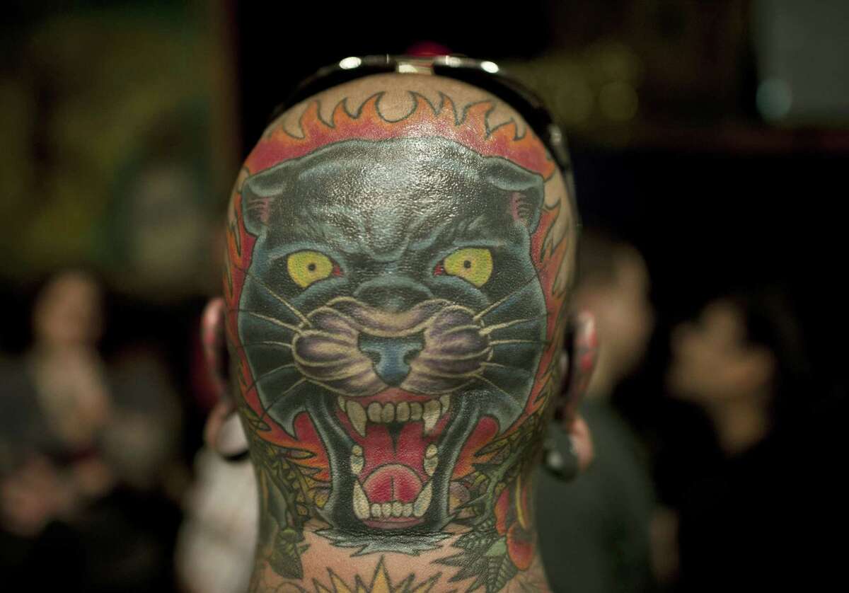 Panther head tattoo  Panther head tattoo by Drew Horner  L  Flickr