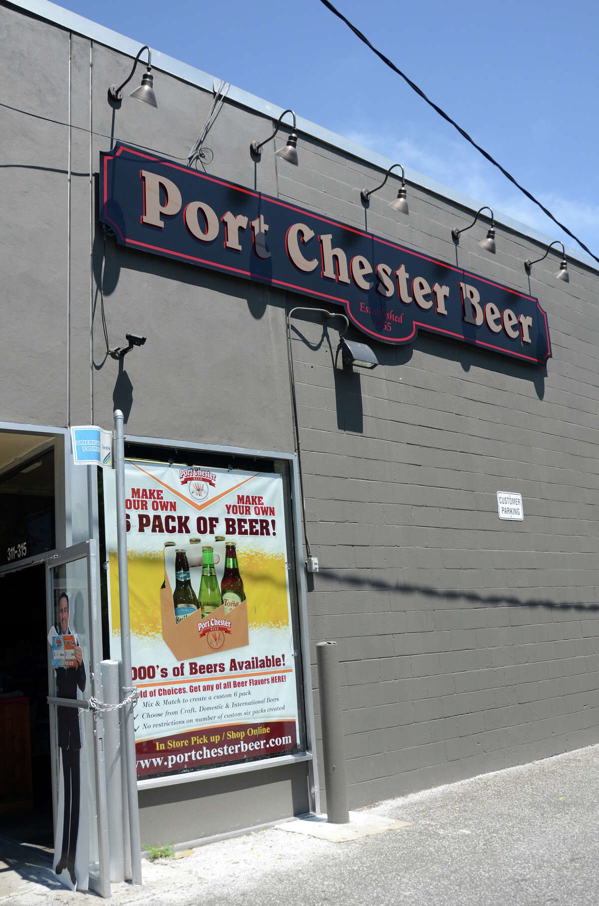 Liquor Store Customers Toast Sunday Sales