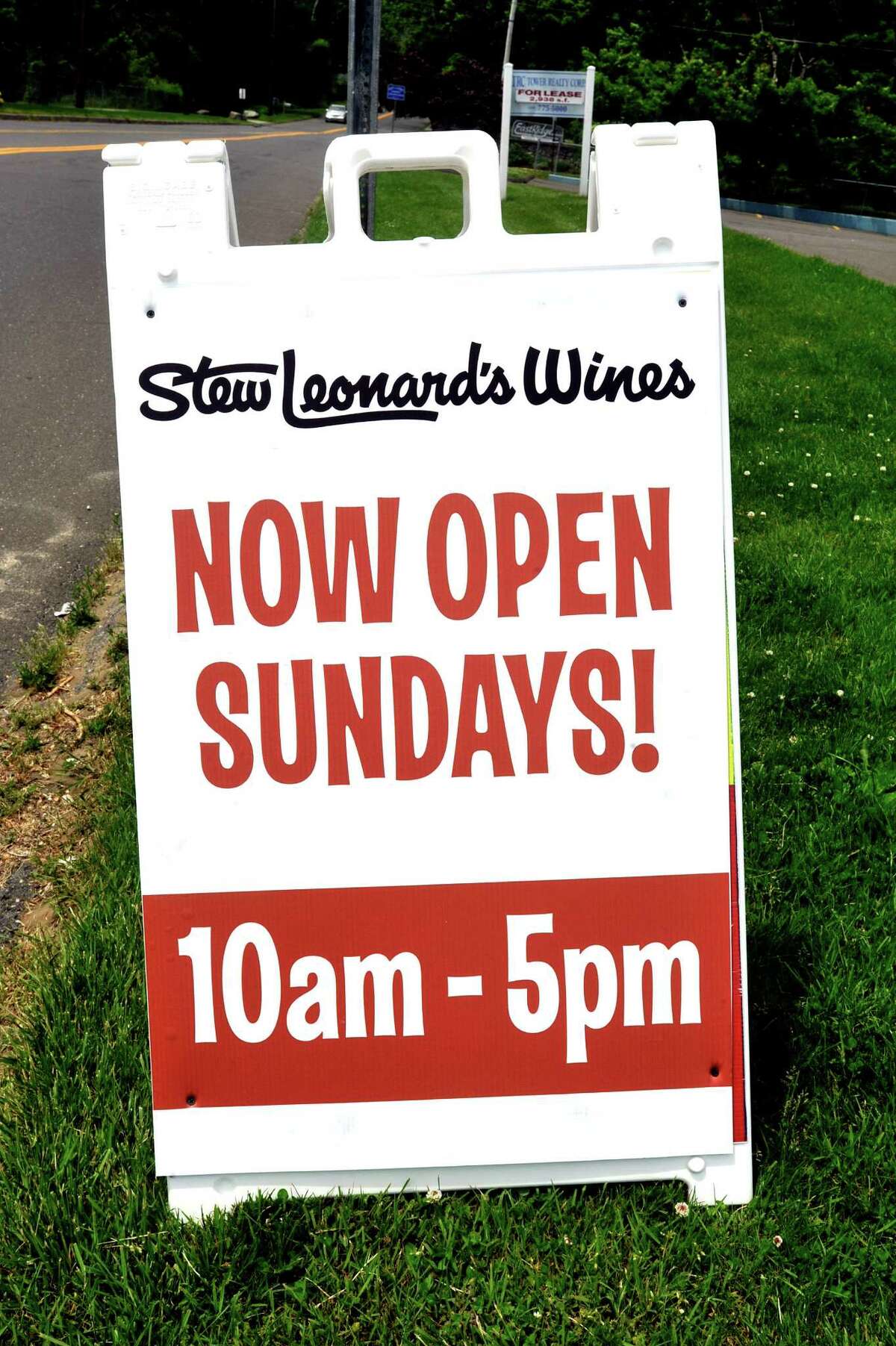 Liquor Store Customers Toast Sunday Sales