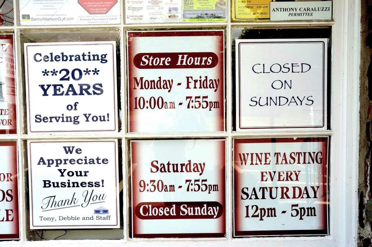 Liquor Store Customers Toast Sunday Sales