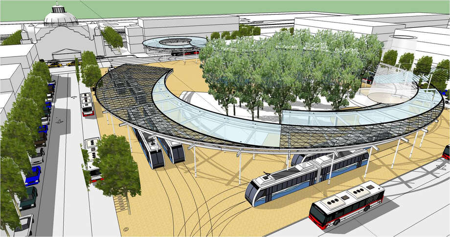 VIA Unveils Design For A New Hub - San Antonio Express-News