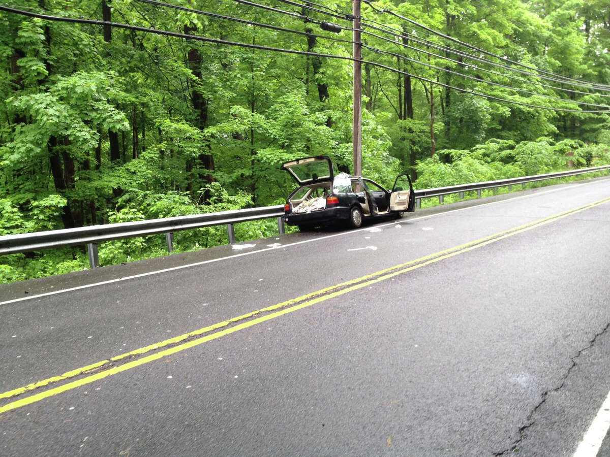 2 hospitalized in ugly Stamford crash