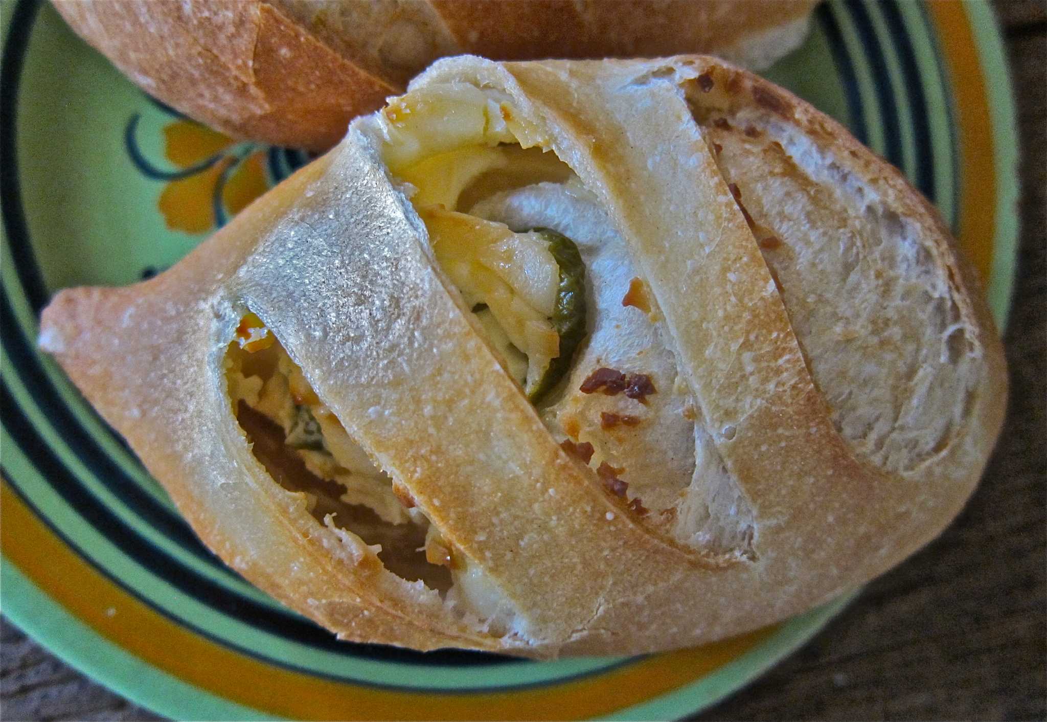Meet the jalapeñocream cheese bolillo