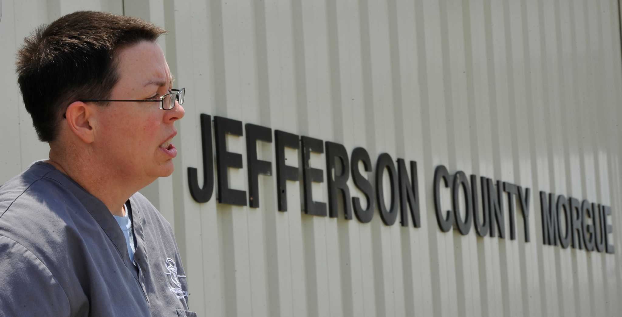 Take a look at the Jefferson County Morgue and the woman who