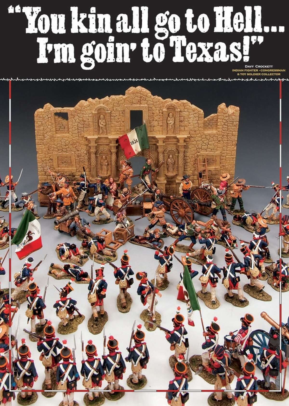 First, toy soldiers aren't toys