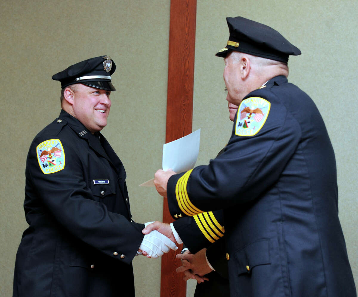 Danbury police officers recognized for service
