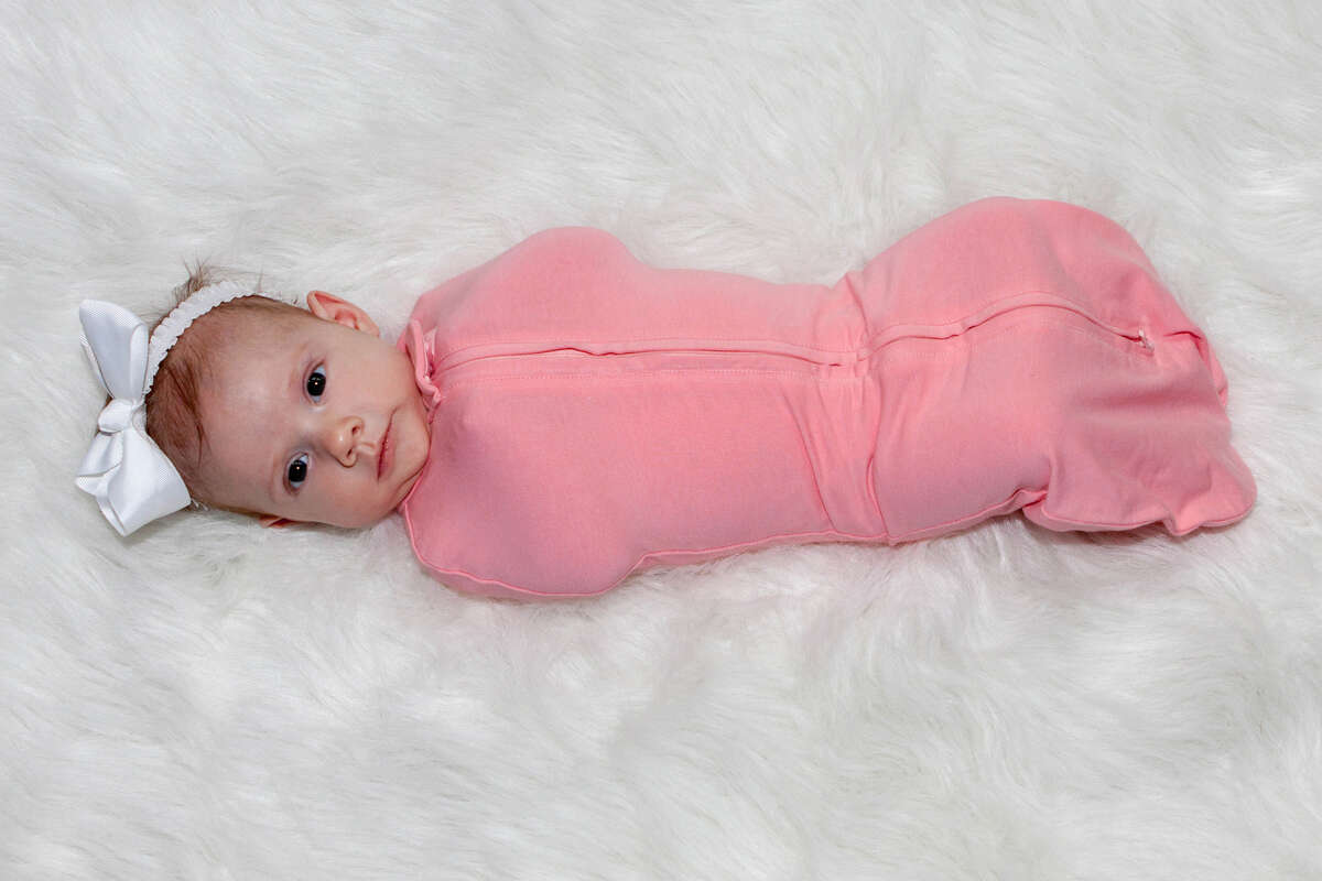 Trumbull woman creates swaddling contraption for babies