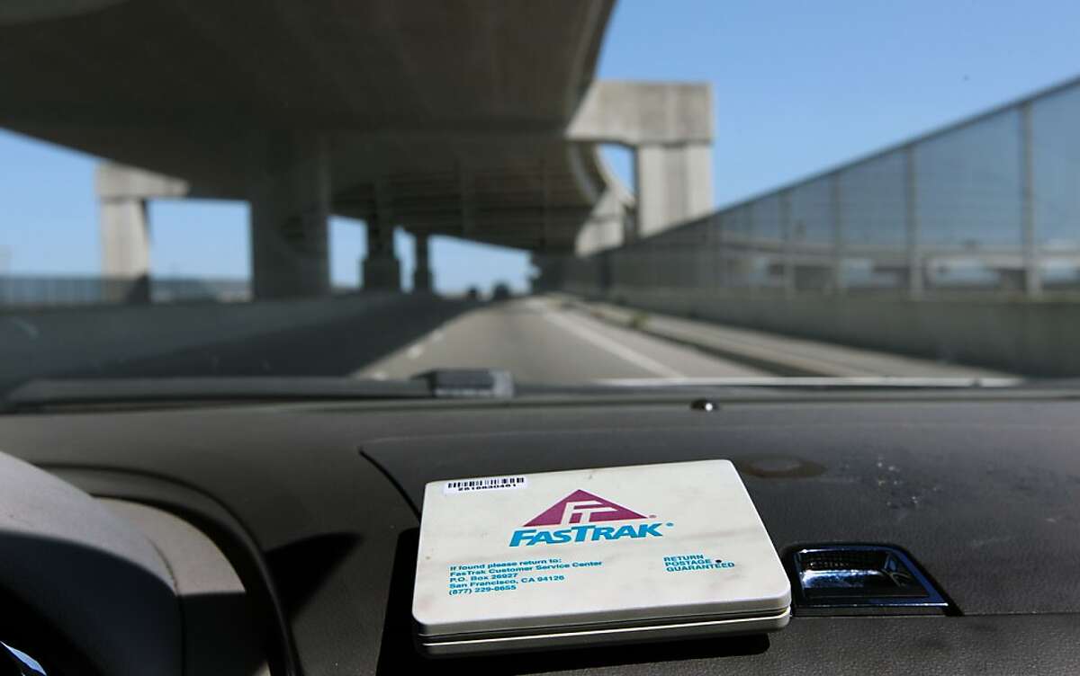 despite the pressure to get people to use FasTrak, Bay Bridge officals refuse to add more lanes. Wednesday, May 23, 2012 in Newark Calif.