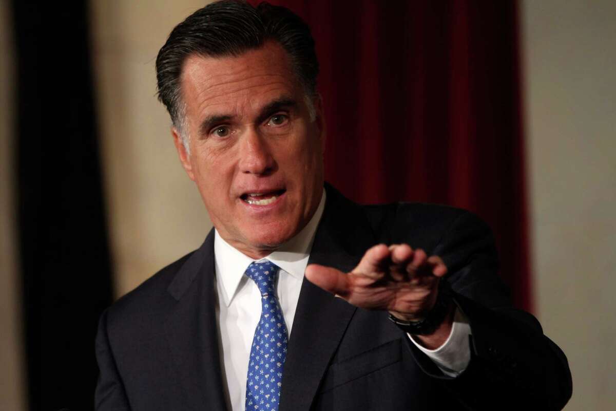 Republican presidential candidate, former Massachusetts Gov. Mitt Romney addresses the Latino Coalition's 2012 Small Business Summit, Wednesday, May 23, 2012, in Washington. A reader says columnist O. Ricardo Pimentel is wrong about Romney's position on immigration reform being unclear.