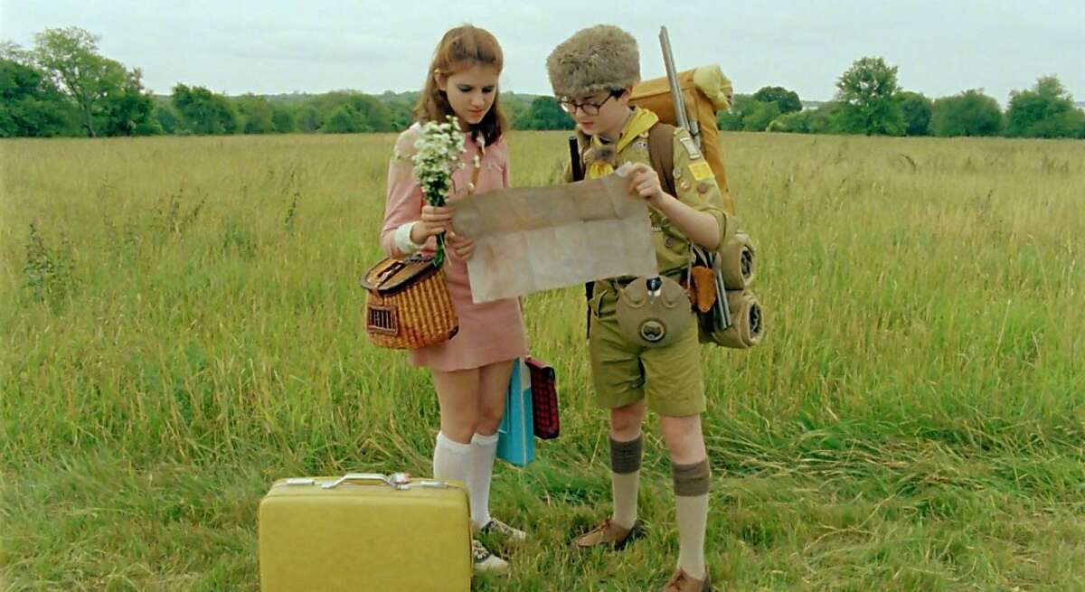((l to r.) Newcomers Kara Hayward and Jared Gilman stars as Suzy and Sam in Wes Anderson's MOONRISE KINGDOM, a Focus Features release. (l to r.) Newcomers Kara Hayward and Jared Gilman stars as Suzy and Sam in Wes Andersonâ€™s MOONRISE KINGDOM, a Focus Features release. Credit: Focus Features