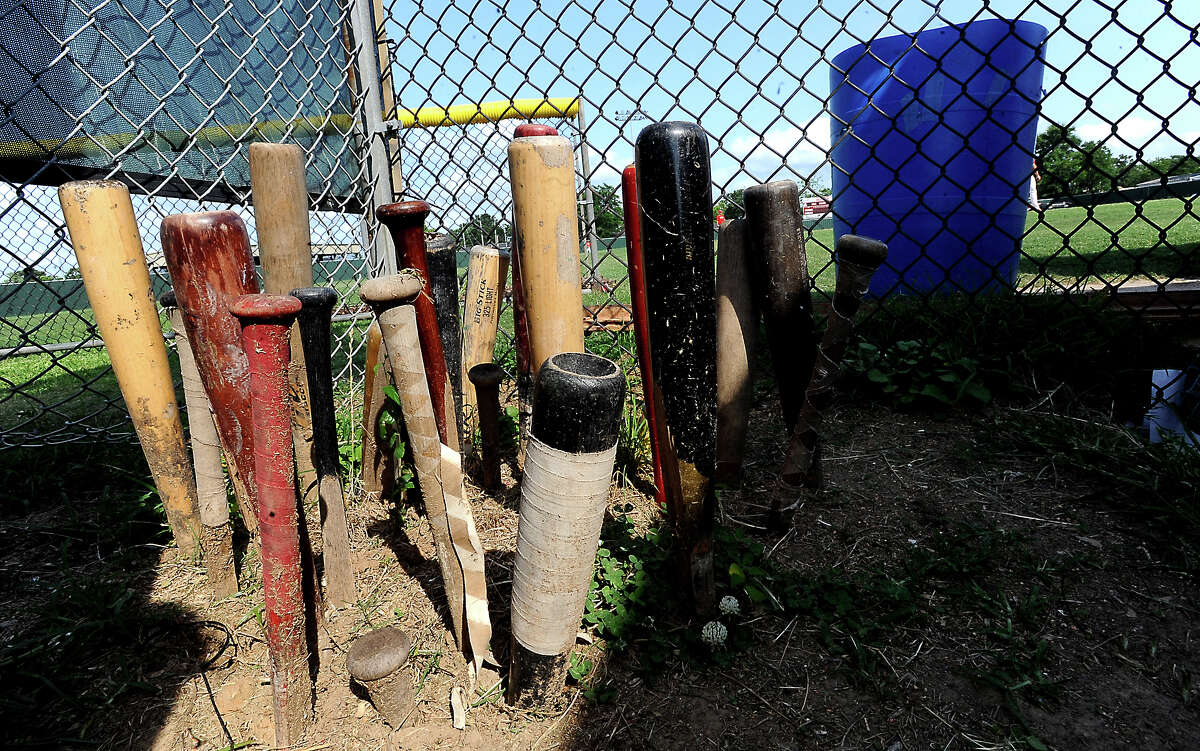 Broken baseball bats have a cemetery at Bridge City