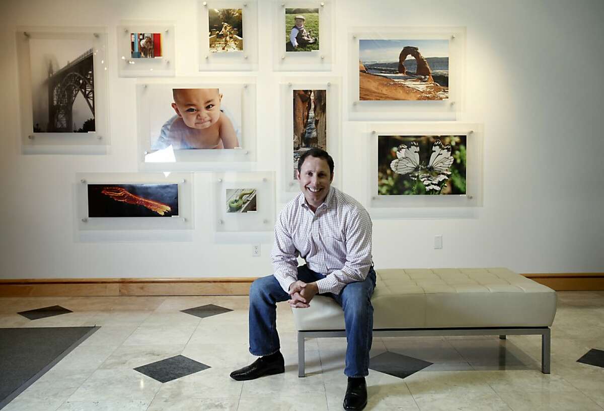 Shutterfly CEO Jeff Housenbold is photographed at their offices in Redwood City, Calif., Tuesday, May 15, 2012.