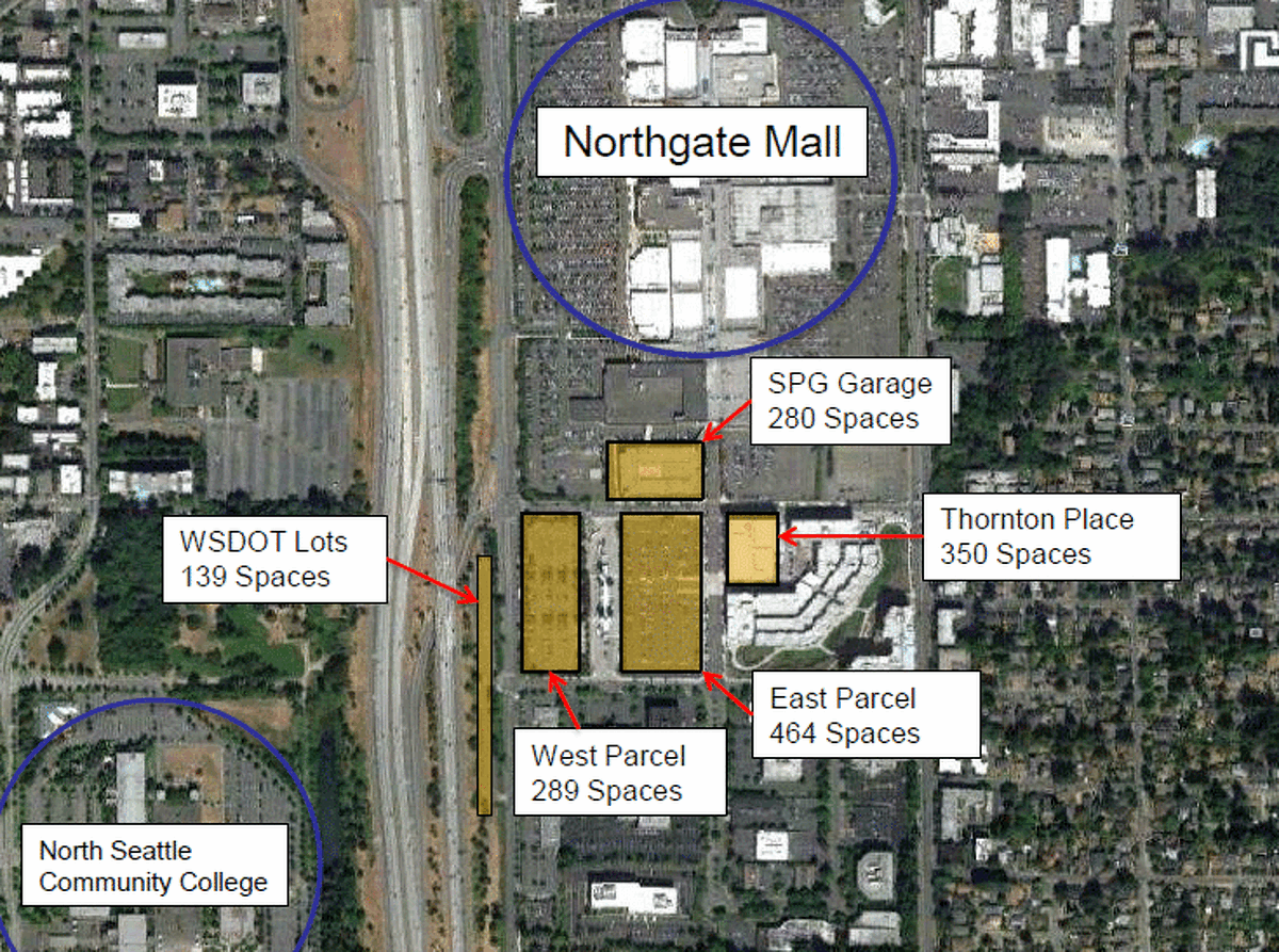 Parking plan for Northgate light rail station triggers dispute