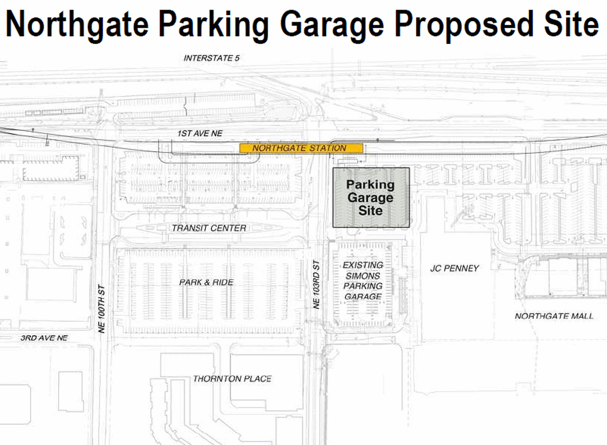 Parking plan for Northgate light rail station triggers dispute