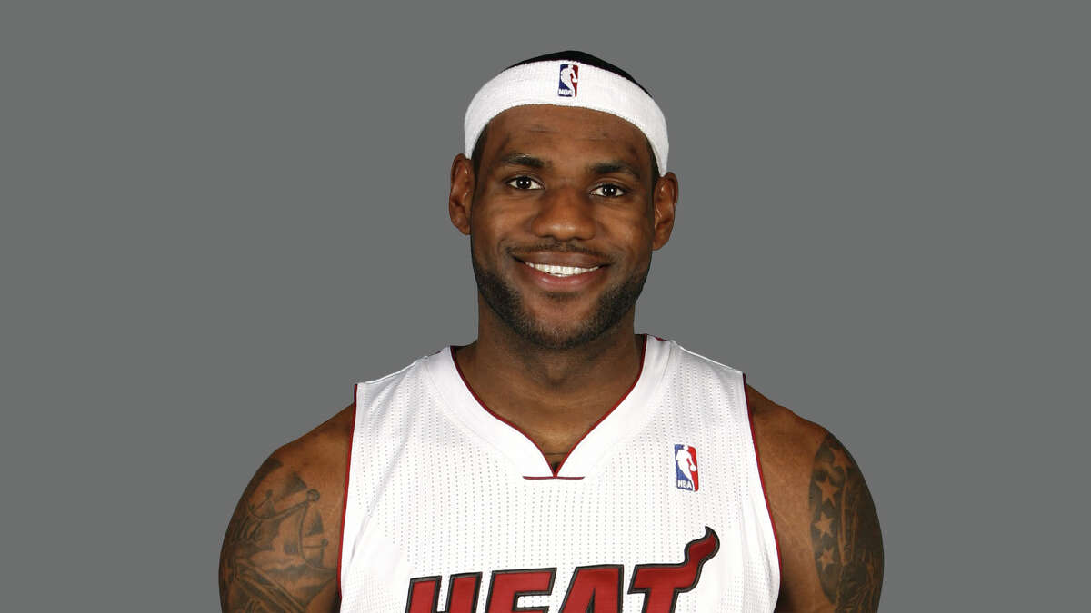 LeBron James Miami Heat 2010 NBA photo