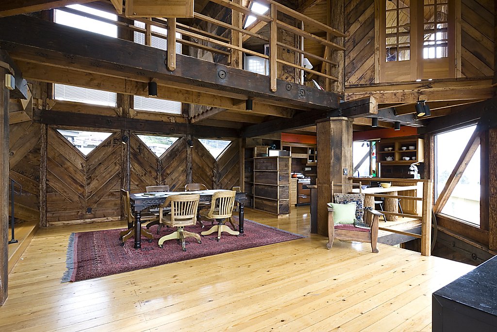 Berkeley home of salvaged, recycled materials