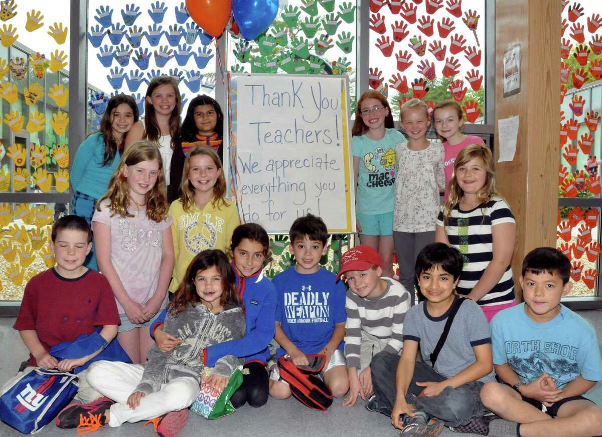 Helping hands show appreciation for Tokeneke teachers