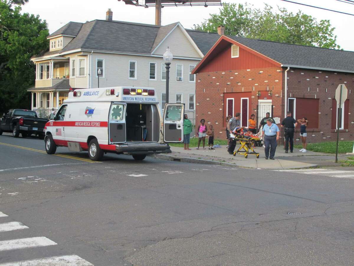 Child struck by car, hospitalized