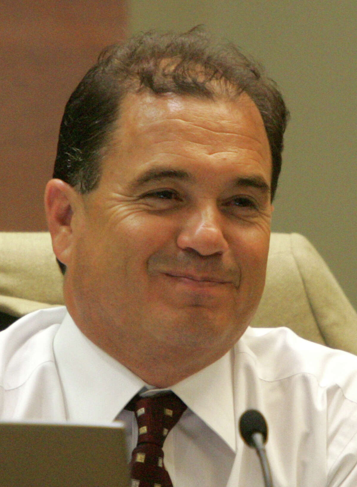 County Commissioner Sergio "Chico" Rodriguez, seen Tuesday afternoon July 12, 2005 at the county courthouse during commissioners' court.