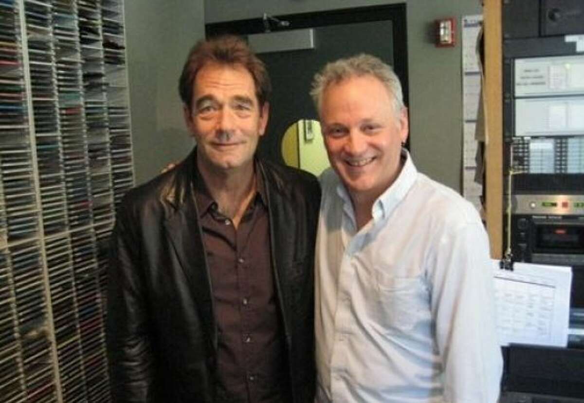 Huey Lewis with KFOG's Bill Webster.