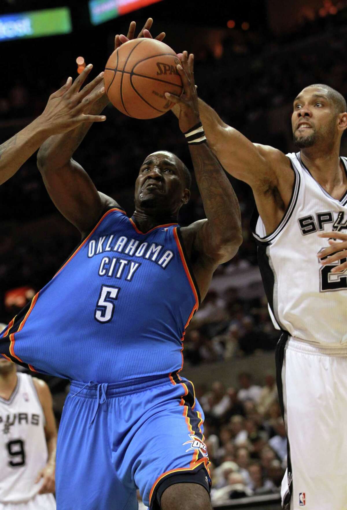 Photos: Kendrick Perkins, Stephen Jackson in the NBA's Western ...