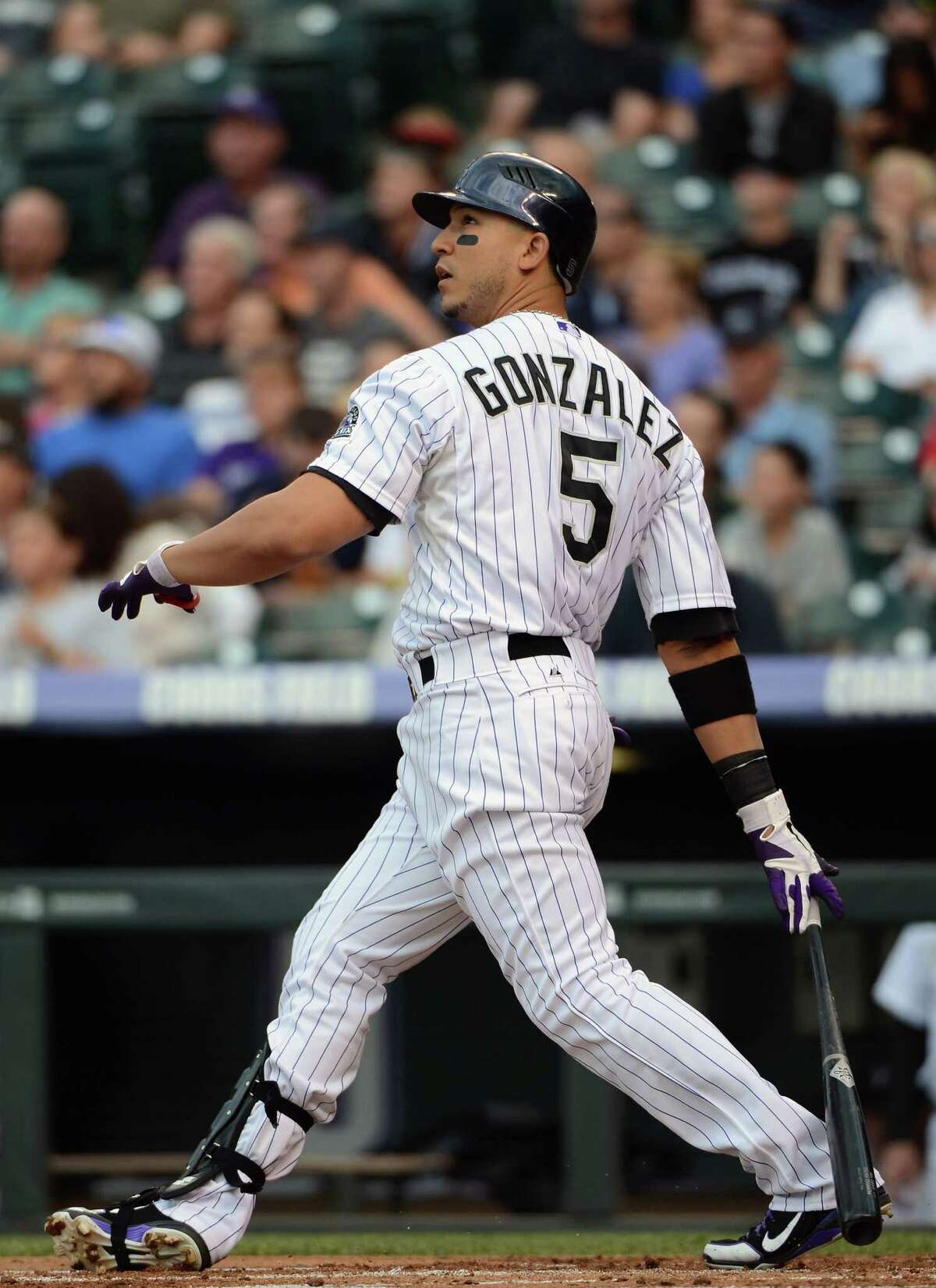 Carlos Gonzalez placed on disabled list by Rockies