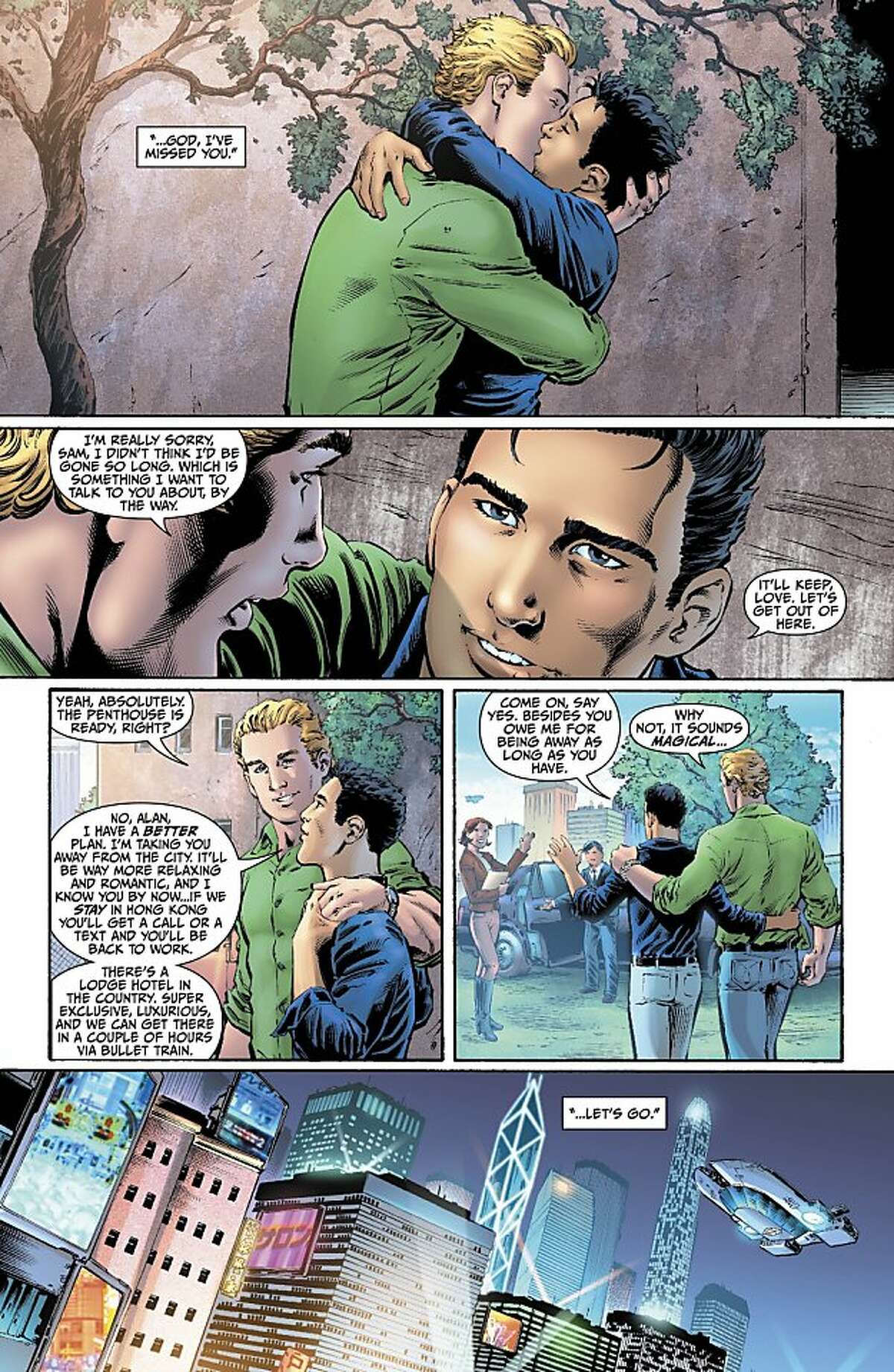 Archie Comics Porn Gay - DC Comics launches gay Green Lantern