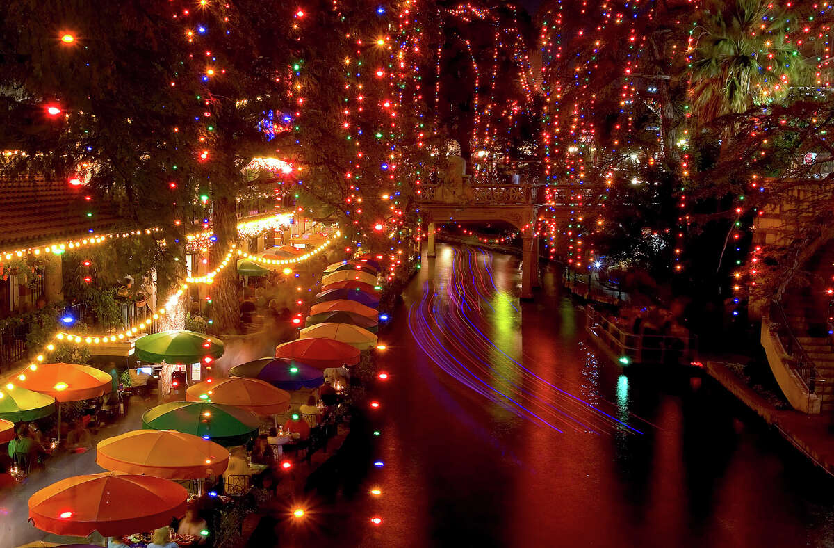 Keep clicking to see where to spot holiday lights in San Antonio.The River Walk San Antonio wouldn't be the same without the annual lighting of the River Walk, which runs throughout December. They turn on the day after Thanksgiving.