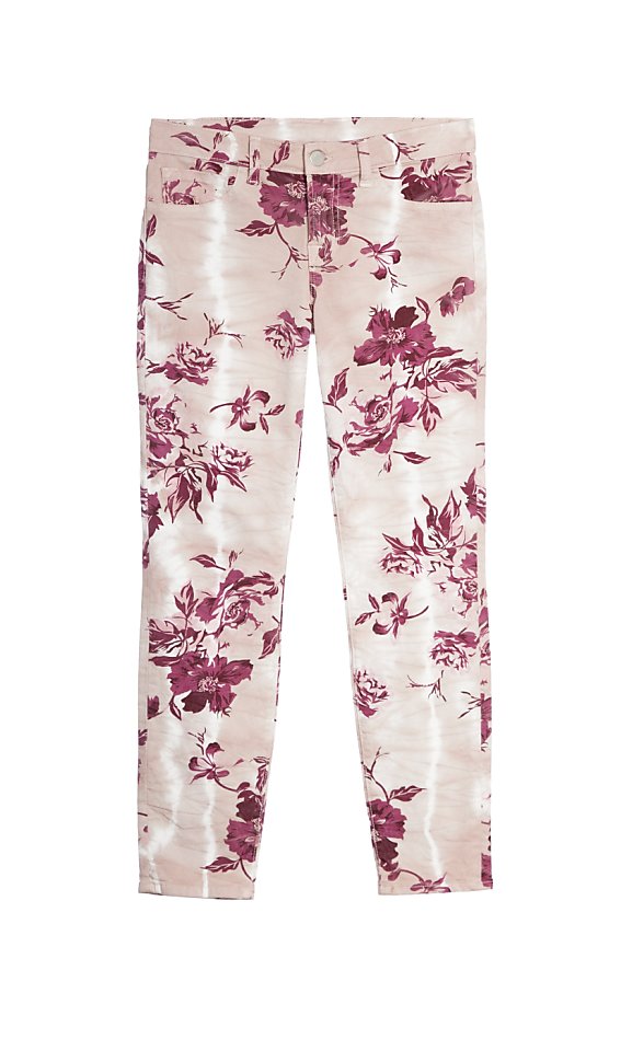 Floral prints bring pants back to the '80s